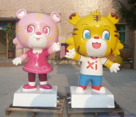 武汉美陈雕塑商场动漫