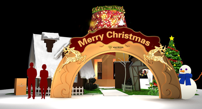 商场圣诞节美陈