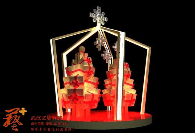 圣诞节礼盒系列美陈展示