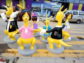 玻璃钢雕塑ip制作